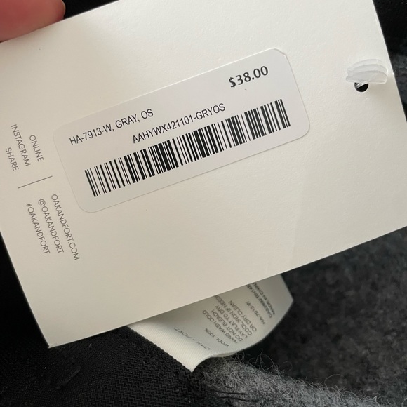 Oak and fort wool bucket hat - Picture 2 of 2